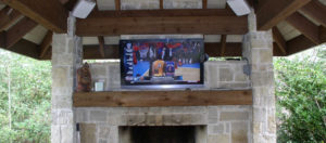 Outdoor TV Installation in Houston